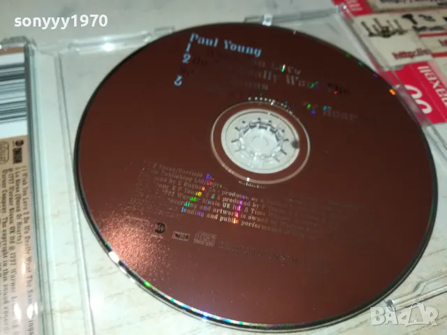 PAUL YOUNG CD 1303252000, снимка 2 - CD дискове - 49484778