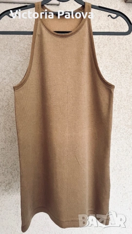 Елегантен топ халтер RALPH LAUREN, американско рамо, 100% памук, Перу