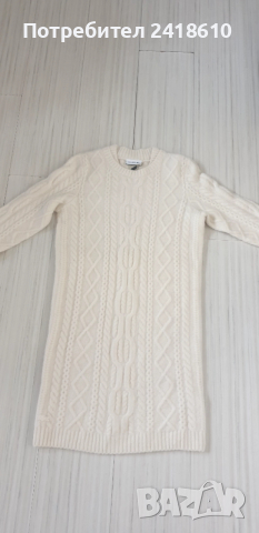 Lacoste Wool Womens Dress Size 36 / S НОВО! ОРИГИНАЛ! Дамскa Вълнена Рокля!, снимка 10 - Рокли - 52918768