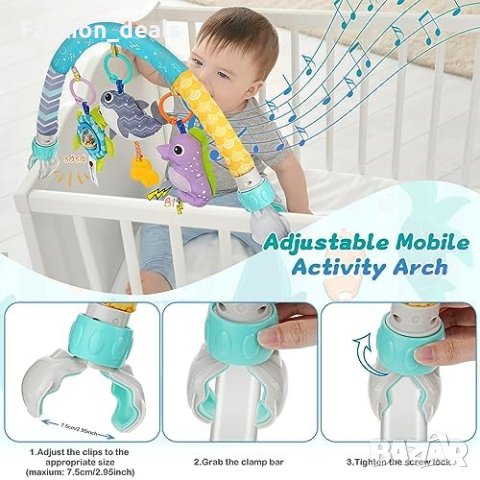 Нова Регулируема Играчка Забавления Бебета Количка Легло, снимка 6 - Други - 42536652