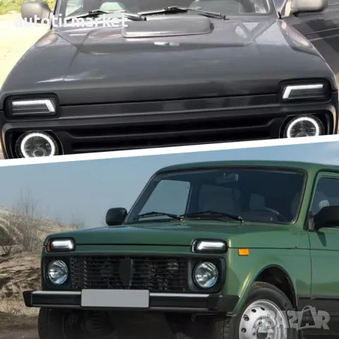 LED LED мигачи габарити Надфарници за Lada Niva, снимка 3 - Аксесоари и консумативи - 56054366
