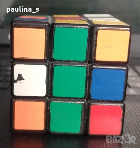 Кубче Рубик от 80-те години , снимка 3 - Антикварни и старинни предмети - 44461953