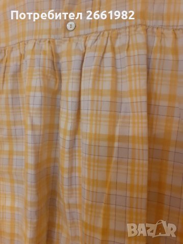 Памучна жълта рокличка, снимка 3 - Детски рокли и поли - 42089417