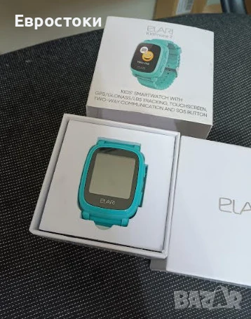 Детски смарт часовник Elari KidPhone 2 с GPS тракер, двупосочни аудио разговори, SOS бутон, сензорен, снимка 8 - Смарт гривни - 50526317