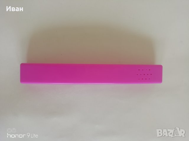 Кутия за четка за зъби, 21х2.5х3 см, цикламена - само по телефон!