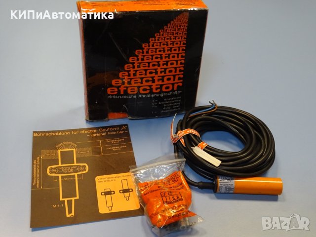 индуктивен датчик EFECTOR IFM IA-2010LBBOW inductive sensor 20-250 VAC, снимка 1 - Резервни части за машини - 39382737