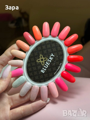 Гел лакове на Bluesky , снимка 11 - Продукти за маникюр - 54105693