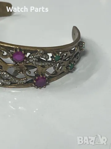 Ориенталска гривна със сребро и месинг, снимка 12 - Други - 48727080