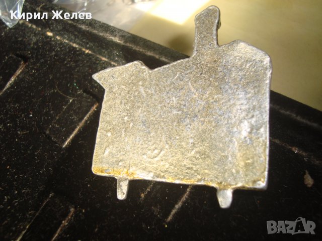 СТАРА МЕТАЛНА КЪЩИЧКА ЕТНО-ДЕКОРАЦИЯ УКРАСА за КОЛЕКЦИЯ 3326, снимка 6 - Колекции - 34561573