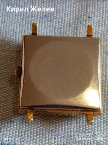 Стар механичен часовник СЛАВА СССР позлатен работи за КОЛЕКЦИЯ 54554, снимка 5 - Антикварни и старинни предмети - 54119266