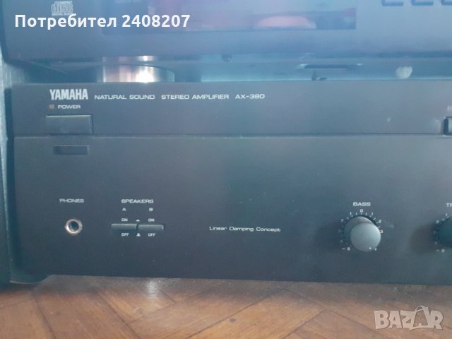 Yamaha AX-380, снимка 2 - Ресийвъри, усилватели, смесителни пултове - 35333063