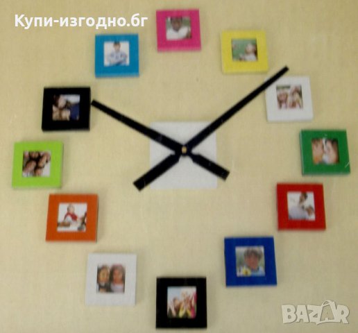 Стенен Часовник със Снимки, снимка 1