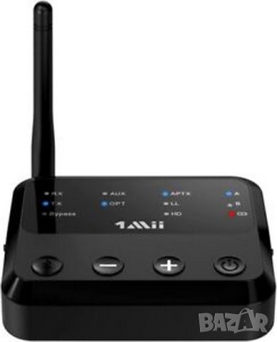 1Mii Wireless Transmitter & Receiver 2 in 1 Long Range Bluetooth 5.0