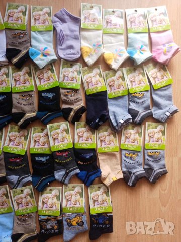 Разпродажба! Детски памучни чорапки размер 22-27 по 0,70 лв./чифт, снимка 3 - Чорапи - 42803768