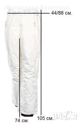 Дамски ски/сноуборд панталон с вградена система RECCO, снимка 8 - Зимни спортове - 34966890