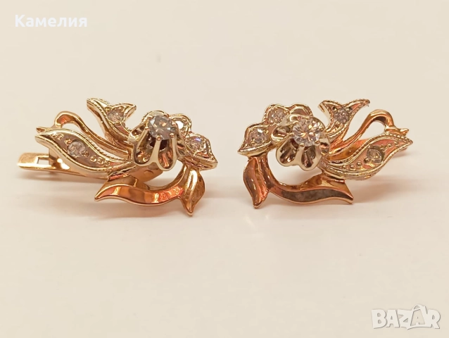 Руско злато , снимка 4 - Обеци - 52961701