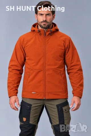 SALOMON Softshell Sweatshirt размер L за лов риболов туризъм суичър вятърно устойчив - 2790