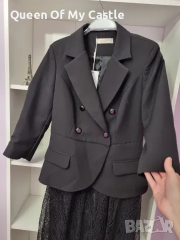 Дамска рокля тип сако , снимка 6 - Рокли - 47907338
