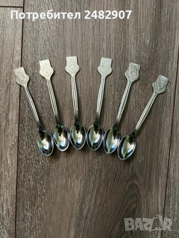 Комплект лъжички за кафе - 6 броя