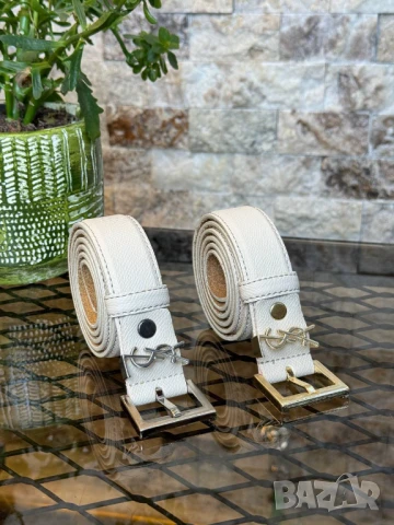 колани от естествена кожа в кутия  gucci ysl saint laurent celine, снимка 7 - Колани - 50776382