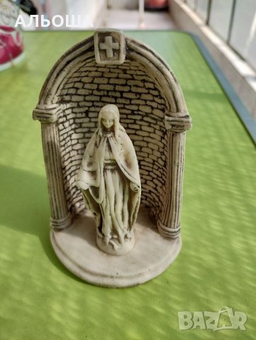 Статуя на Дева Мария, снимка 5 - Антикварни и старинни предмети - 37363208