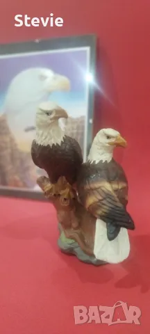 Фигура и картина на Белоглави орли, снимка 4 - Картини - 48272426