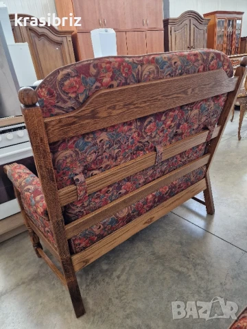 К-т Масивен Диван -2-ка и 2 бр.Фотьойли-внос от Германия!, снимка 3 - Дивани и мека мебел - 50629918