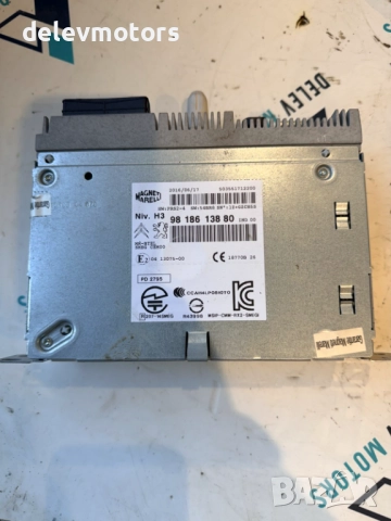 9818613880 модул за навигация от Peugeot 308 (T9), 1.6 BlueHDi, двигател BHZ (DV6FC), (10 JBHY)