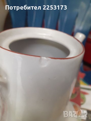 Порцеланова кана с лека заб.горе, снимка 2 - Декорация за дома - 36848208