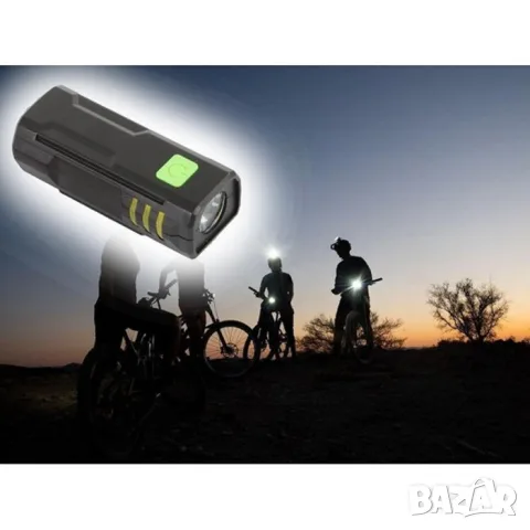 USB LED фар за велосипед с microUSB и SOS режим, снимка 5 - Аксесоари и консумативи - 55866641