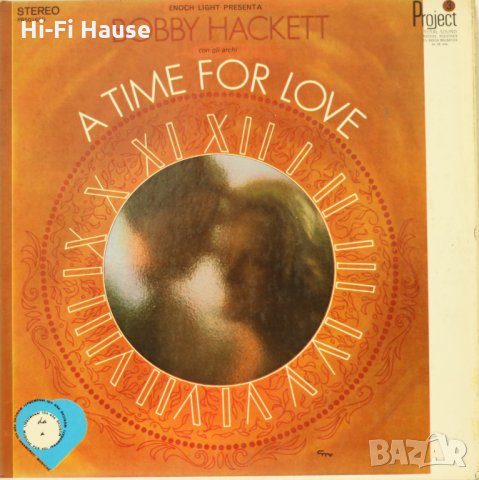 Bobby Hackett - A Time For Love, снимка 1 - Грамофонни плочи - 35063320