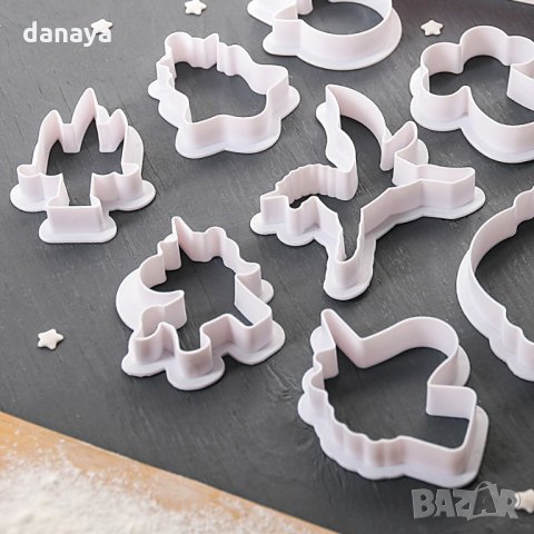 2476 Резци за тесто формички за сладки Еднорог, снимка 2 - Форми - 35389753