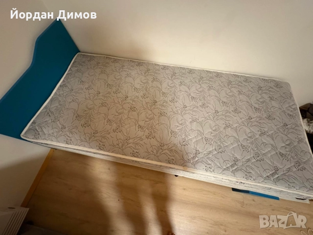 Продавам единично легло с матрак, снимка 8 - Спални и легла - 52013932