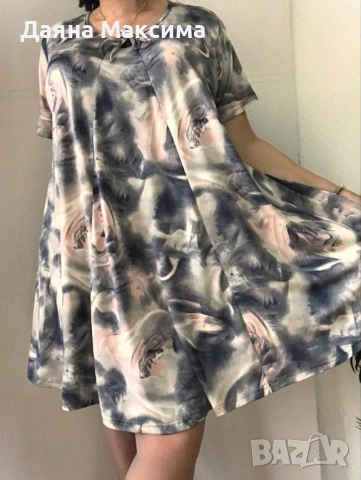 МАКСИ ТУНИКА ХЛ/3ХЛ💥7,50 евро -разпродажба, снимка 2 - Туники - 54318832