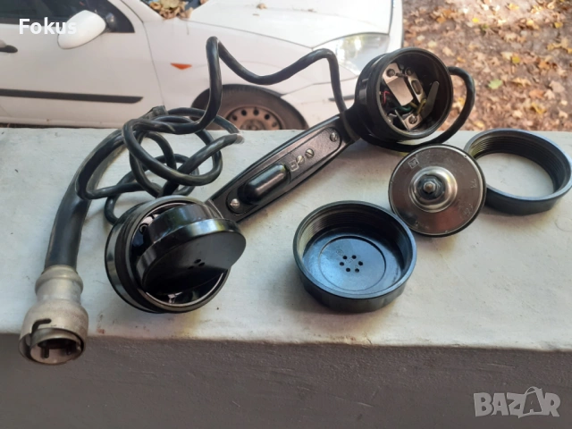 Стара бакелитена слушалка с кабел, снимка 5 - Антикварни и старинни предмети - 53294205