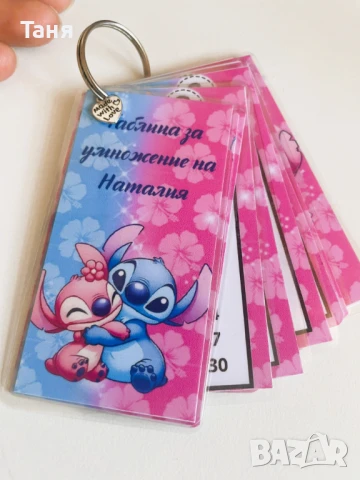 Таблица за умножение - флаш карти , снимка 1