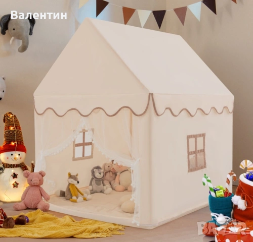 Детска игрална палатка тип къщичка COSTWAY, снимка 2 - Други - 53130413