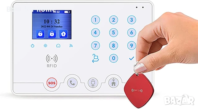 Wolf Guard домашна алармена система за сигурност 4G,WiFi с LCD екран, снимка 6 - Комплекти за видеонаблюдение - 51157623