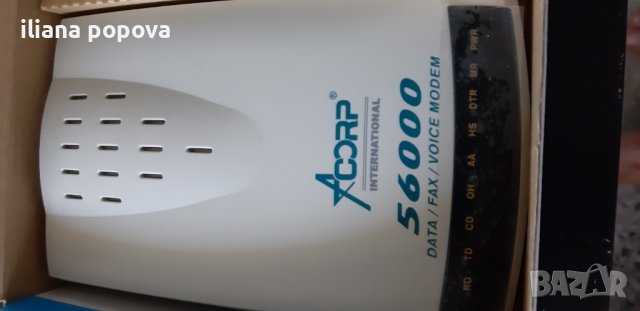 Fax Modem, снимка 3 - Мрежови адаптери - 37388310