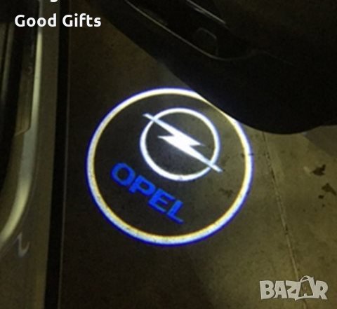 LED logo Безжично лого проектор за врати ОПЕЛ OPEL, снимка 2 - Аксесоари и консумативи - 35490203