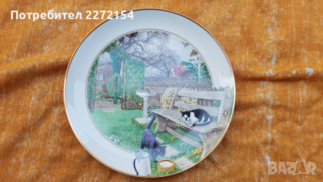 Порцелан HUMMEL чиния, снимка 2 - Антикварни и старинни предмети - 44673814