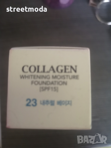 Корейски фон дьо тен с колаген 100мл, снимка 2 - Козметика за лице - 44549284