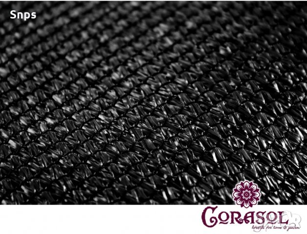 Сенник тента пропусклив на вода, черен 3х3 метра, снимка 3 - Други стоки за дома - 35276073