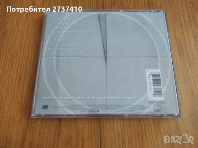 FOREIGNER - FOREIGNER 4 15лв оригинален диск ремастер, снимка 3 - CD дискове - 50638022