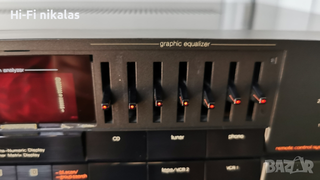 промо!!! стерео усилвател ресийвър еквалайзер TECHNICS SA-R330, снимка 6 - Ресийвъри, усилватели, смесителни пултове - 44527243