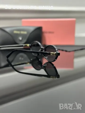 Miu Miu Слънчеви Очила С UV400 Защита С ПОДАРЪК🎁Калъф Миу Миу - Различни Цветове Код E84, снимка 10 - Слънчеви и диоптрични очила - 50230085