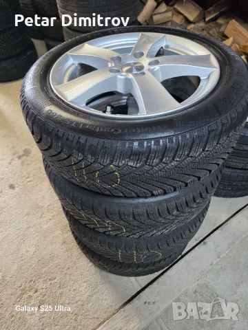 Джанти с зимни гуми 5×112/16 vw , снимка 10 - Гуми и джанти - 56250417