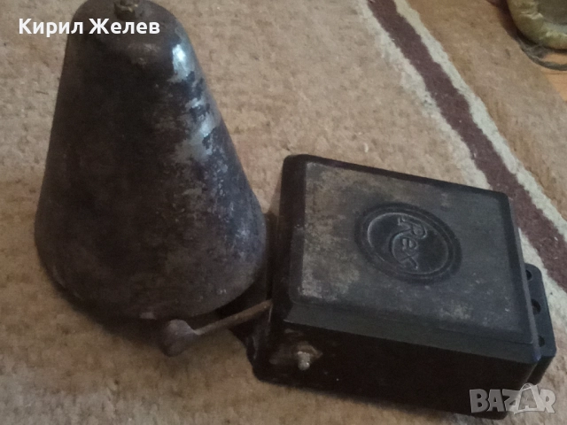 Стар звънец камбана 50615, снимка 10 - Антикварни и старинни предмети - 52103695