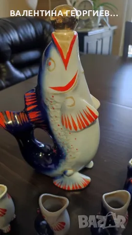 Сервиз греяна ракия , снимка 3 - Сервизи - 49336599