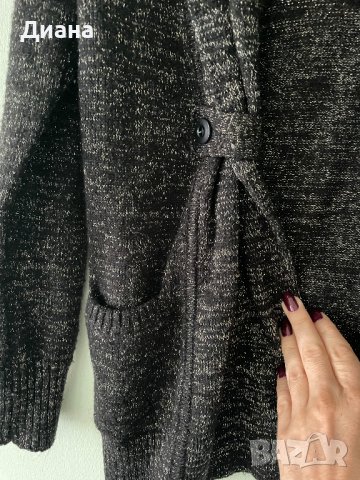 Златиста жилетка Mango, снимка 3 - Жилетки - 38549480